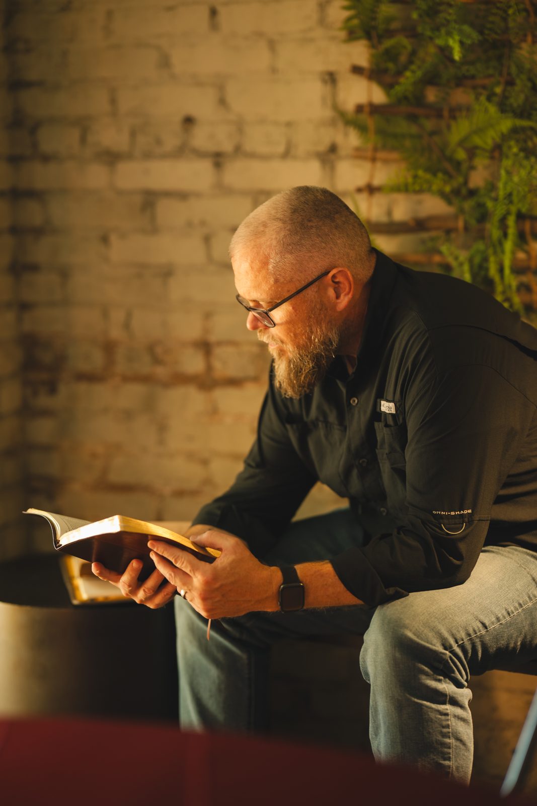 Chad Merrell reading Scripture